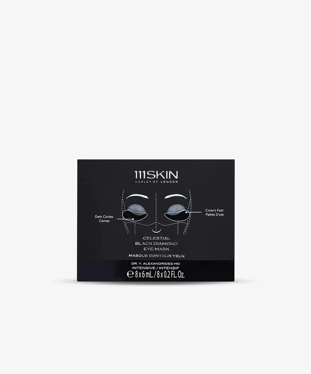 111Skin Celestial Black Diamond Eye Mask Box