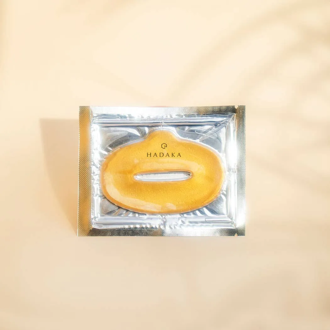 24KT Gold Lip Mask- Pak/5. Hydrating & Brightening HA VitA