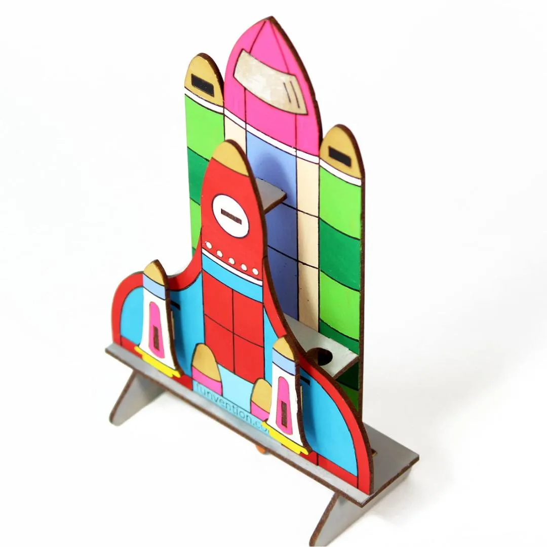 3D Coloring Model - Space Shuttle