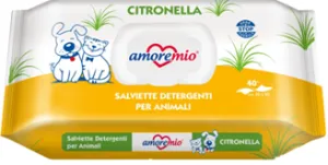 40 WET WIPES FOR DOGS CITRONELLA 30x20cm