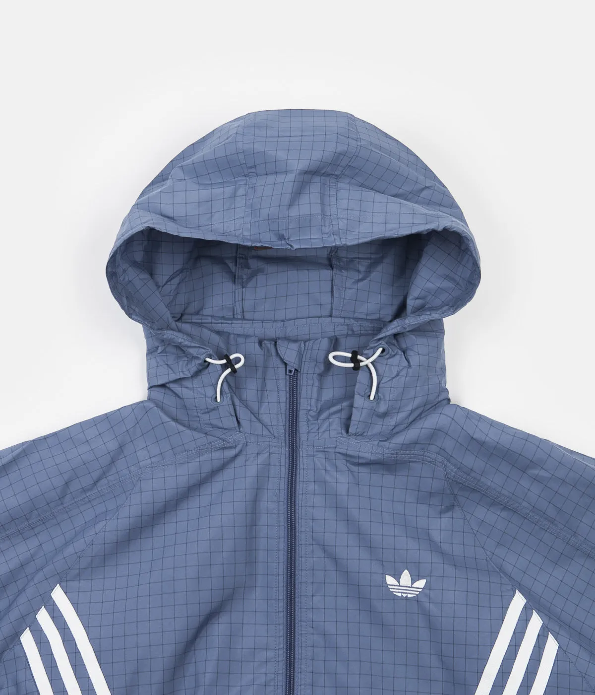 Adidas PB Workshop Windbreaker Jacket - Crew Blue / Crew Navy / White