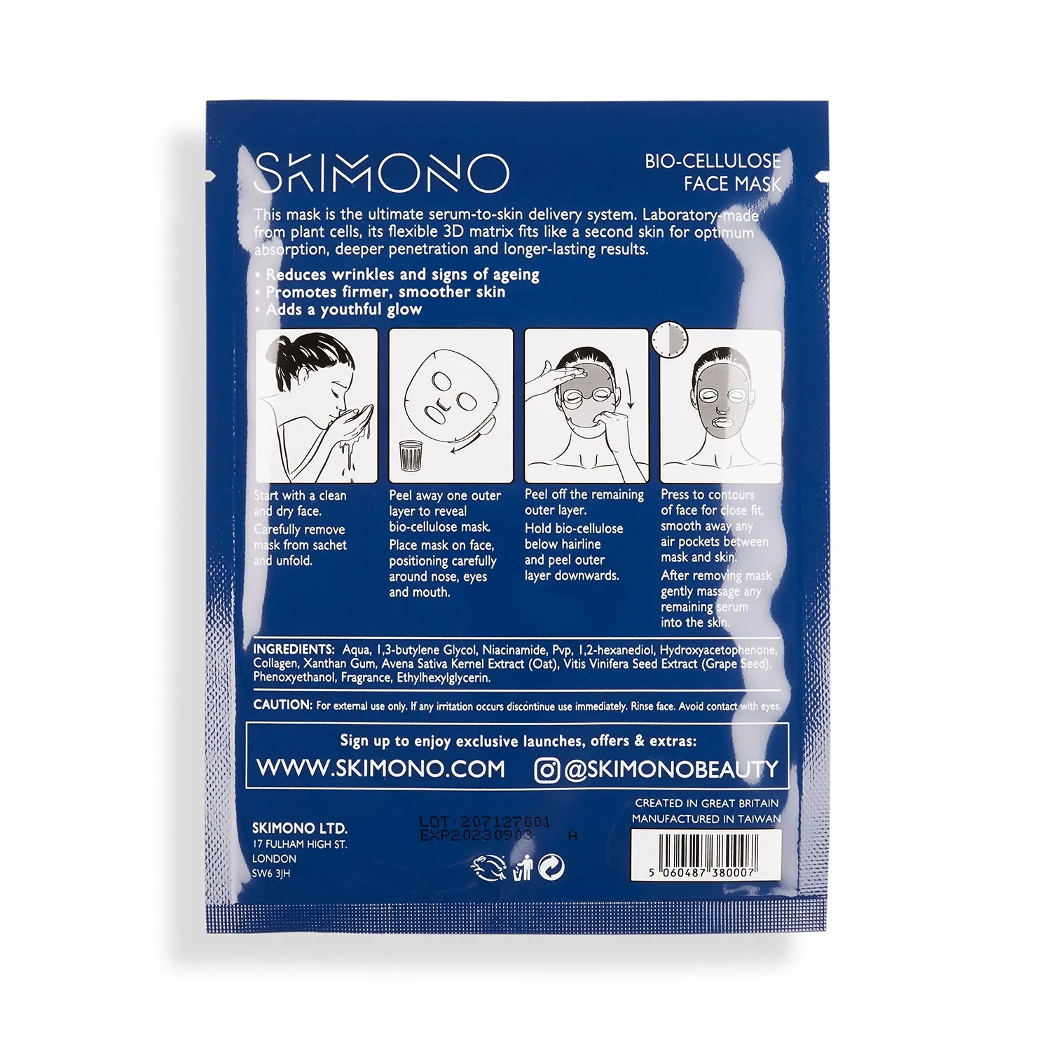 Anti-Ageing  Bio-cellulose Face Mask