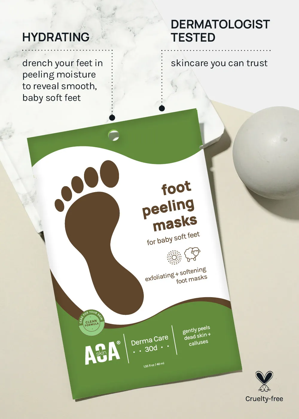 AOA Skin Foot Peeling Masks