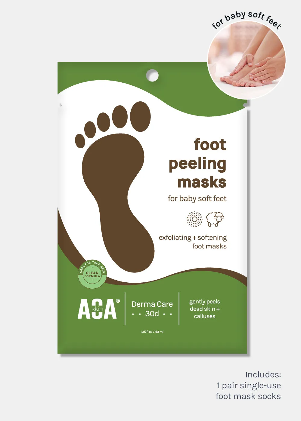 AOA Skin Foot Peeling Masks