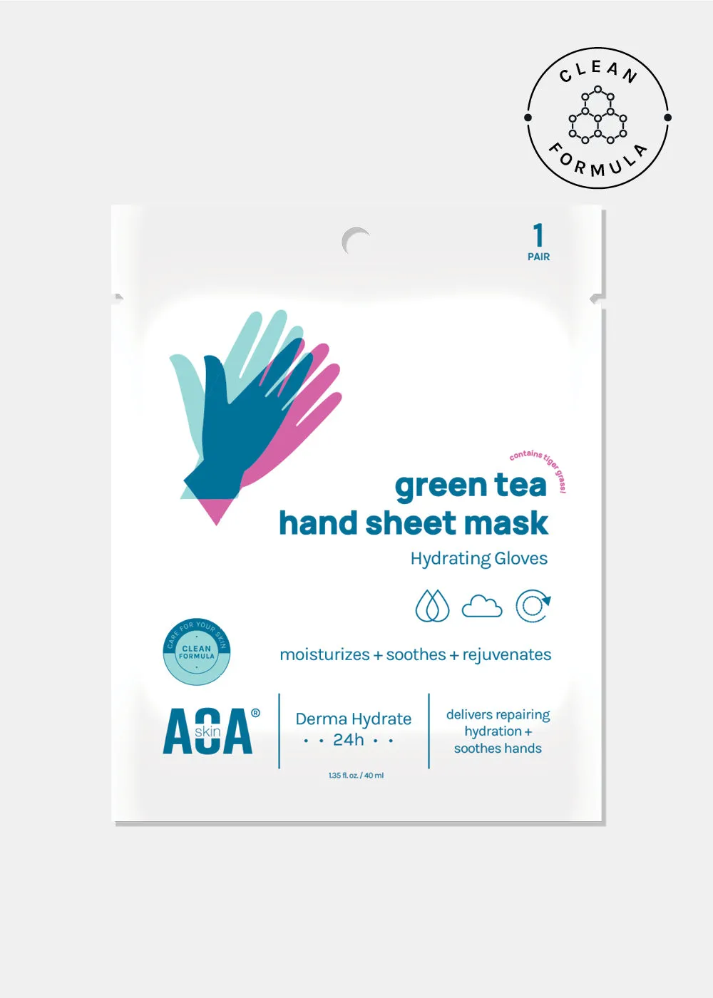 AOA Skin Green Tea Hand Sheet Mask