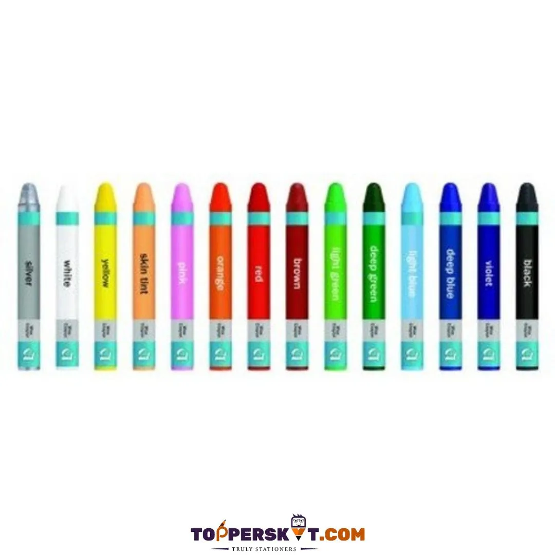 Apsara 14 Jumbo Wax Crayon Set ( Pack of 14 )