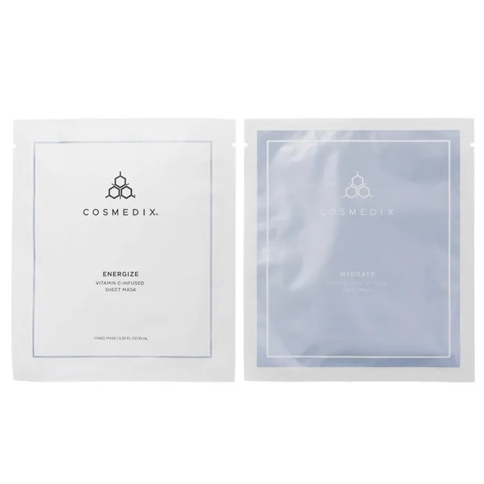 Bio Cellulose Radiant &amp; Rejuvenating Sheet Mask Set - 4pcs/1 Box