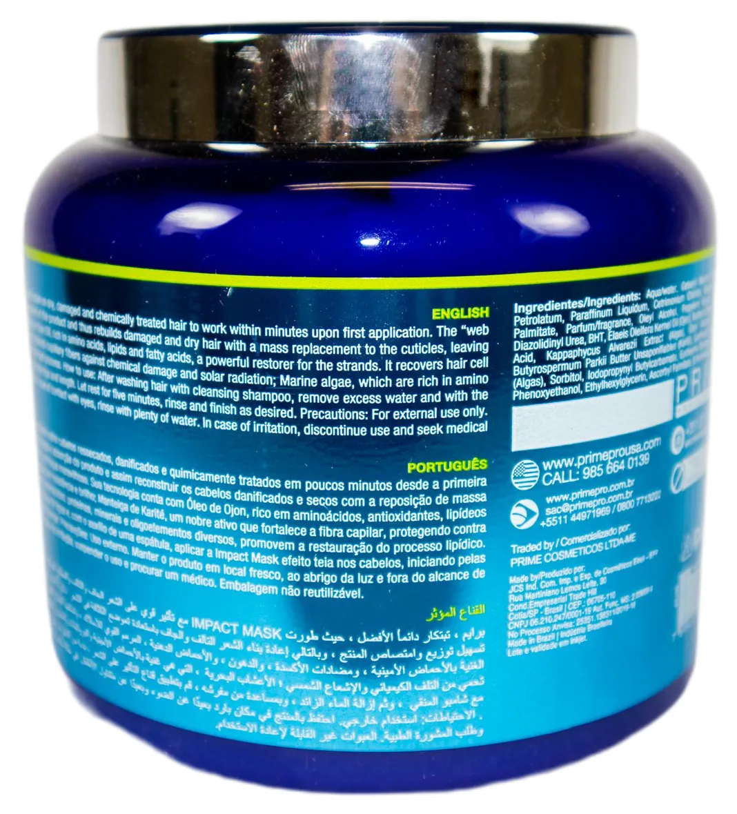 Bio Tanix Impact Shock Mask Hair Treatment 900g - Prime Pro