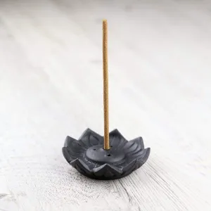 Black Lotus Incense Burner