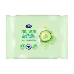 Boots Cucumber Cleansing Wipes 25Pcs