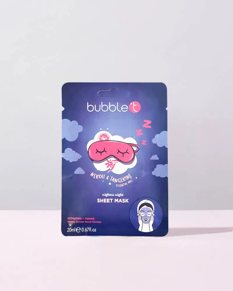 Bubble T Neroli & Tangerine Hydrating Face Sheet Mask (20ml)