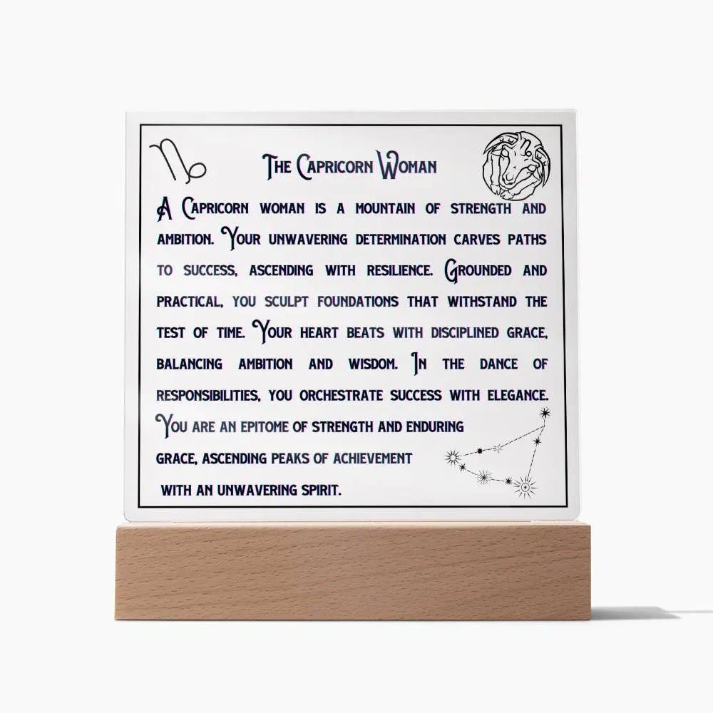 Capricorn Zodiac Gifts | Birthday Zodiac presents based on Astrology | Capricorn Women Horoscope Personality Traits