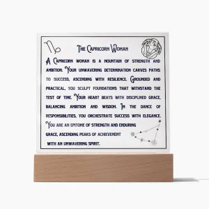 Capricorn Zodiac Gifts | Birthday Zodiac presents based on Astrology | Capricorn Women Horoscope Personality Traits