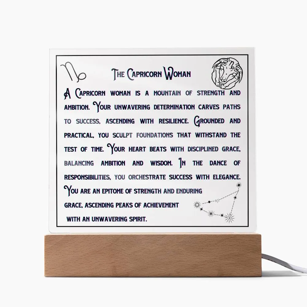 Capricorn Zodiac Gifts | Birthday Zodiac presents based on Astrology | Capricorn Women Horoscope Personality Traits