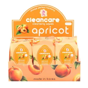 Cleancare Cleansing Wipes Apricot (12 units)