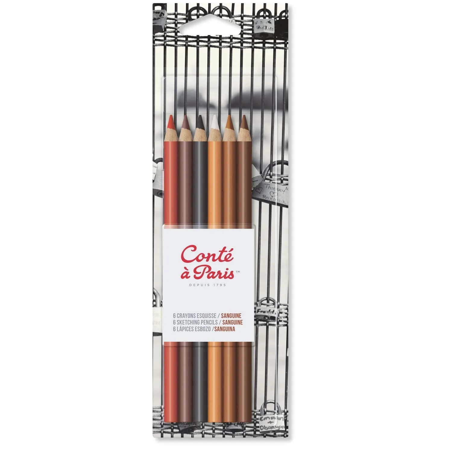 Conte a Paris Sketching Pencil (Set of 6)