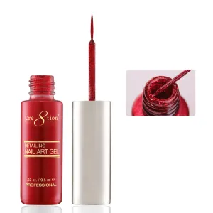 Cre8tion Striping Brush Gel - #43 Christmas Red