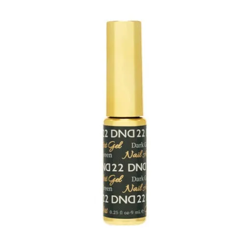 DND Nail Art Gel Liner - 22 Dark Green