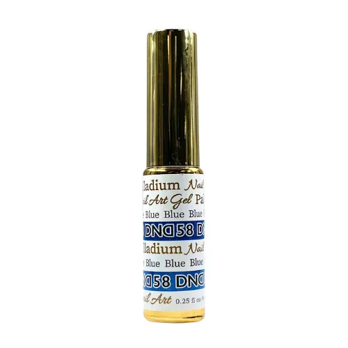 DND Nail Art Gel Liner Palladium - 58 Blue