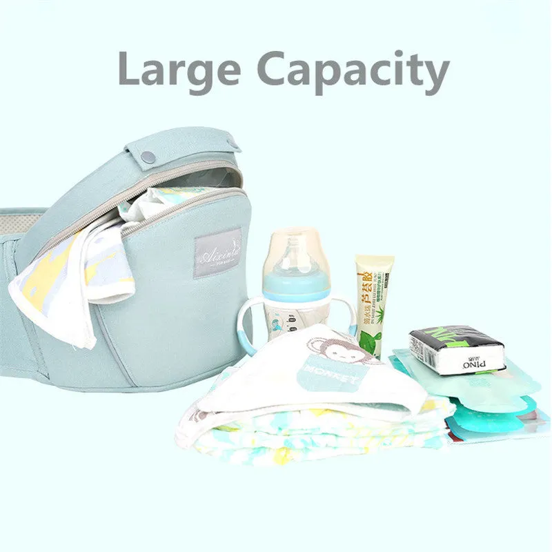 Ergonomic Front Facing Kangaroo Wrap Baby Carrier For Travel Infant