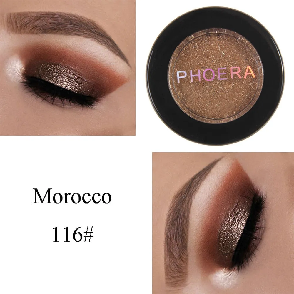 Fashion Makeup Eye Shadow Metallic Eye  Soft Glitter Shimmering Colors