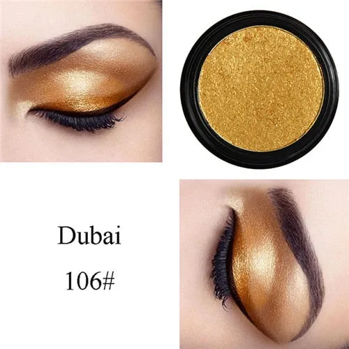 Fashion Makeup Eye Shadow Metallic Eye  Soft Glitter Shimmering Colors