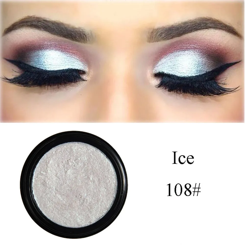 Fashion Makeup Eye Shadow Metallic Eye  Soft Glitter Shimmering Colors