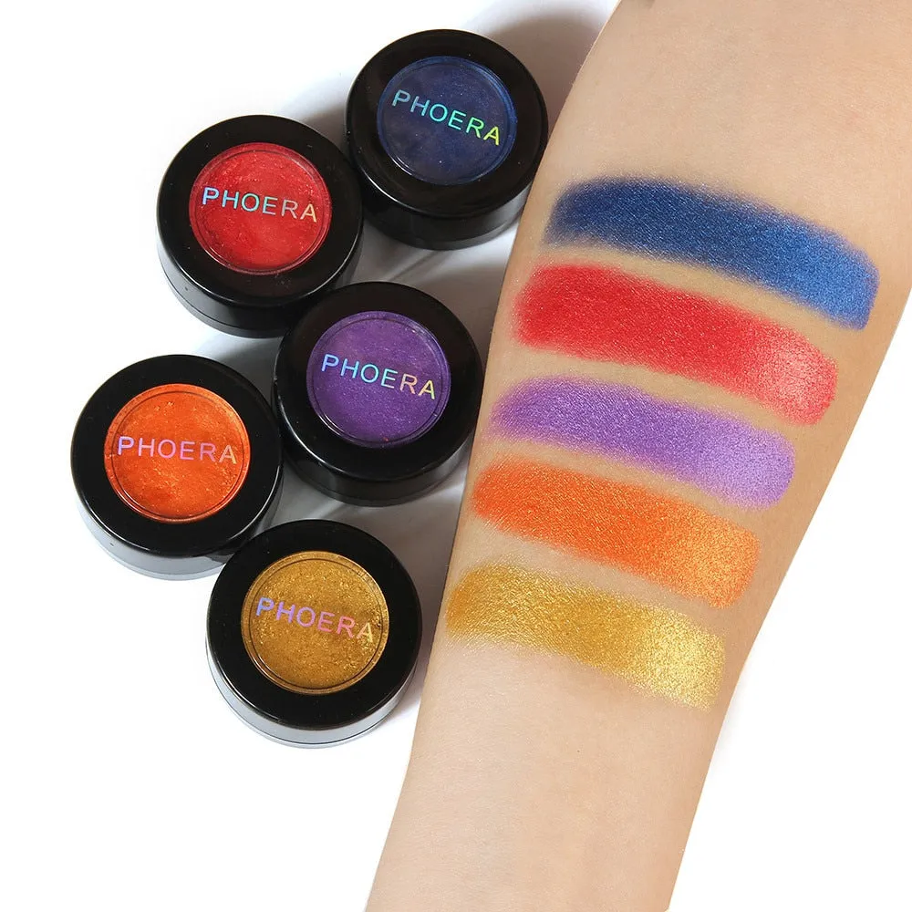 Fashion Makeup Eye Shadow Metallic Eye  Soft Glitter Shimmering Colors