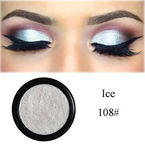 Fashion Makeup Eye Shadow Metallic Eye  Soft Glitter Shimmering Colors