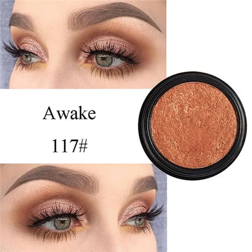 Fashion Makeup Eye Shadow Metallic Eye  Soft Glitter Shimmering Colors