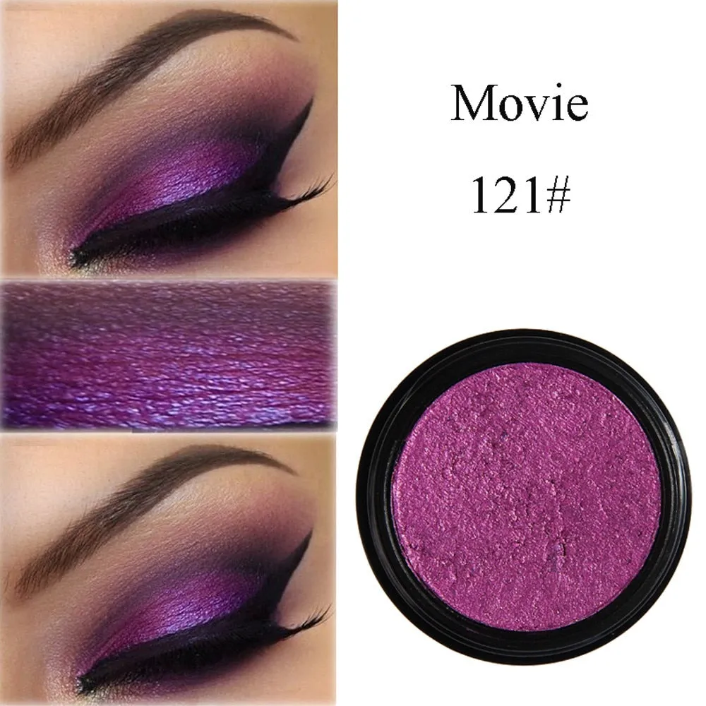 Fashion Makeup Eye Shadow Metallic Eye  Soft Glitter Shimmering Colors