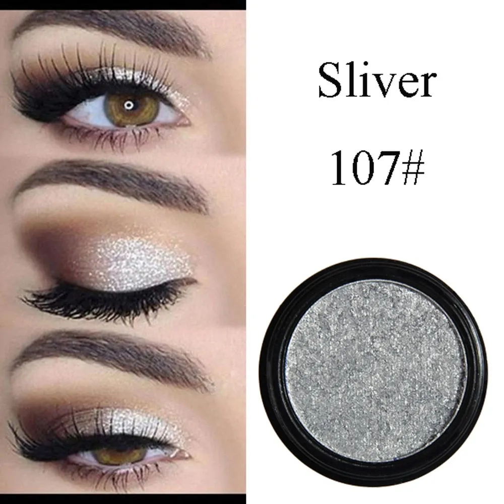 Fashion Makeup Eye Shadow Metallic Eye  Soft Glitter Shimmering Colors