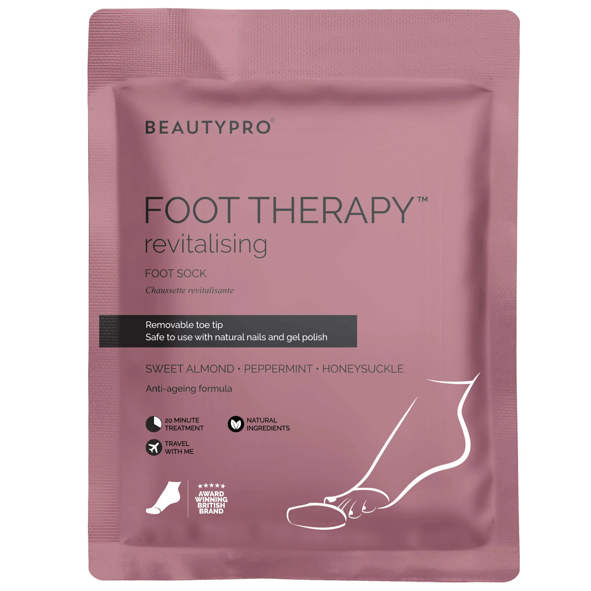 FOOT THERAPY Bootie with Removable Toe Tip