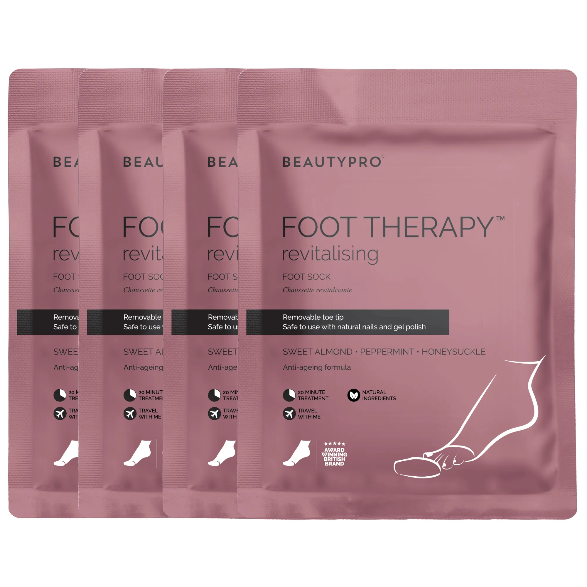 FOOT THERAPY Bootie with Removable Toe Tip