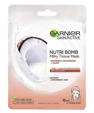 Garnier Skin Active Nutri Bomb Milky Tissue Mask With Coconut