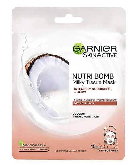 Garnier Skin Active Nutri Bomb Milky Tissue Mask With Coconut