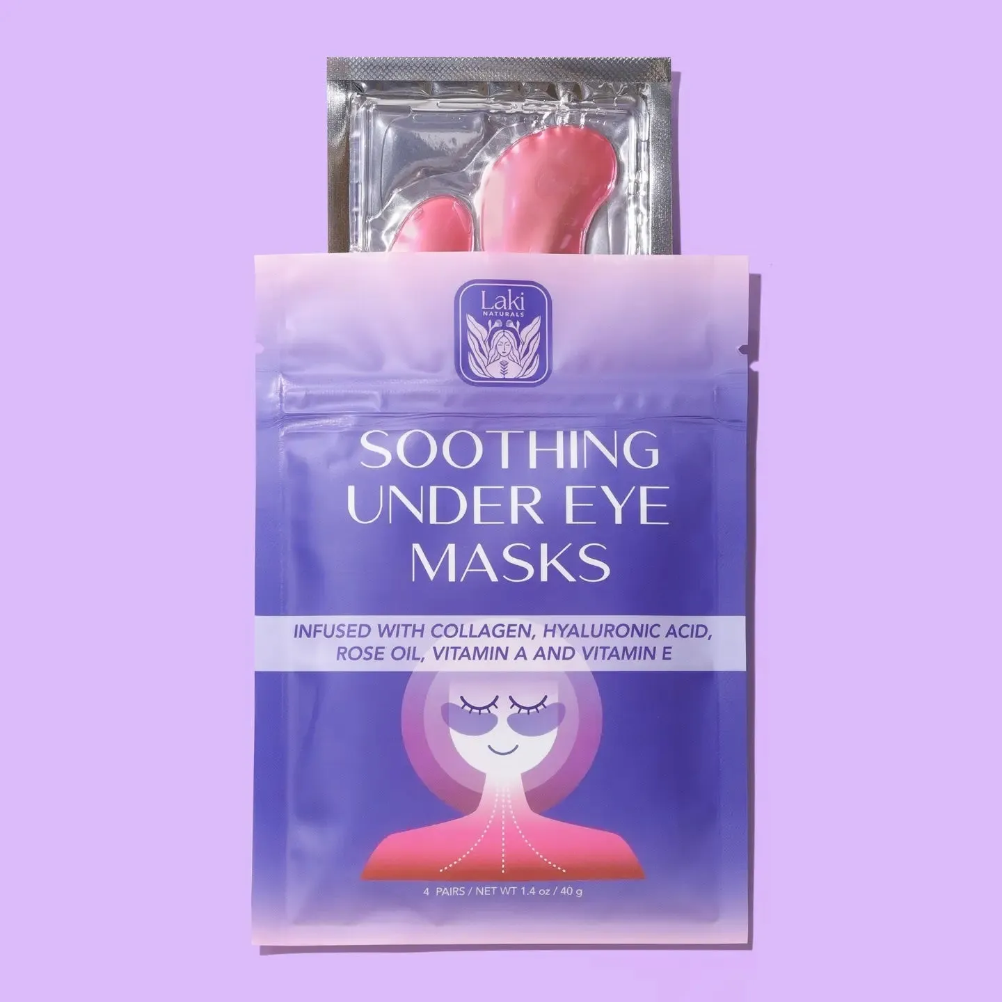 Laki Naturals Soothing Under Eye Masks