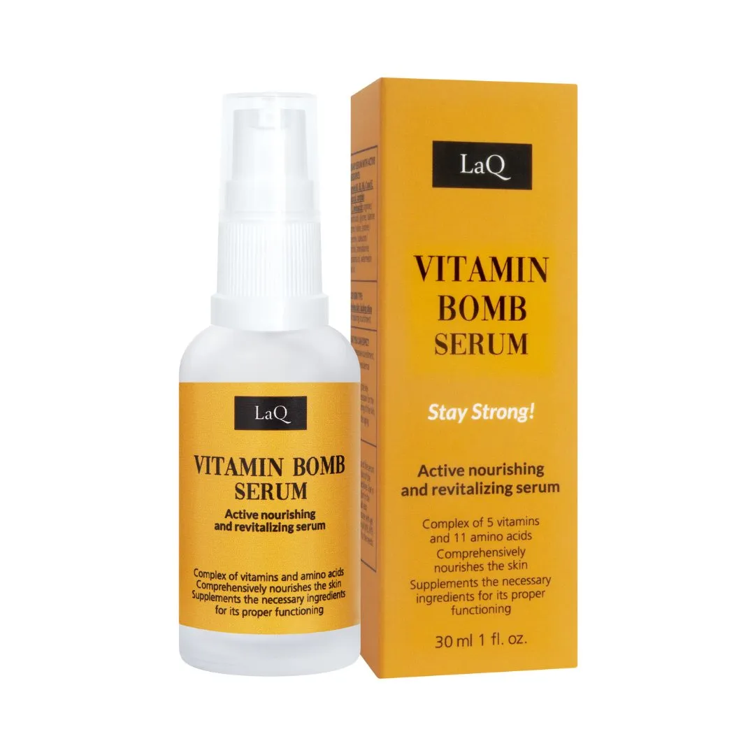 LaQ VITAMIN BOMB Active nourishing & revitalizing serum Nº5 30ml