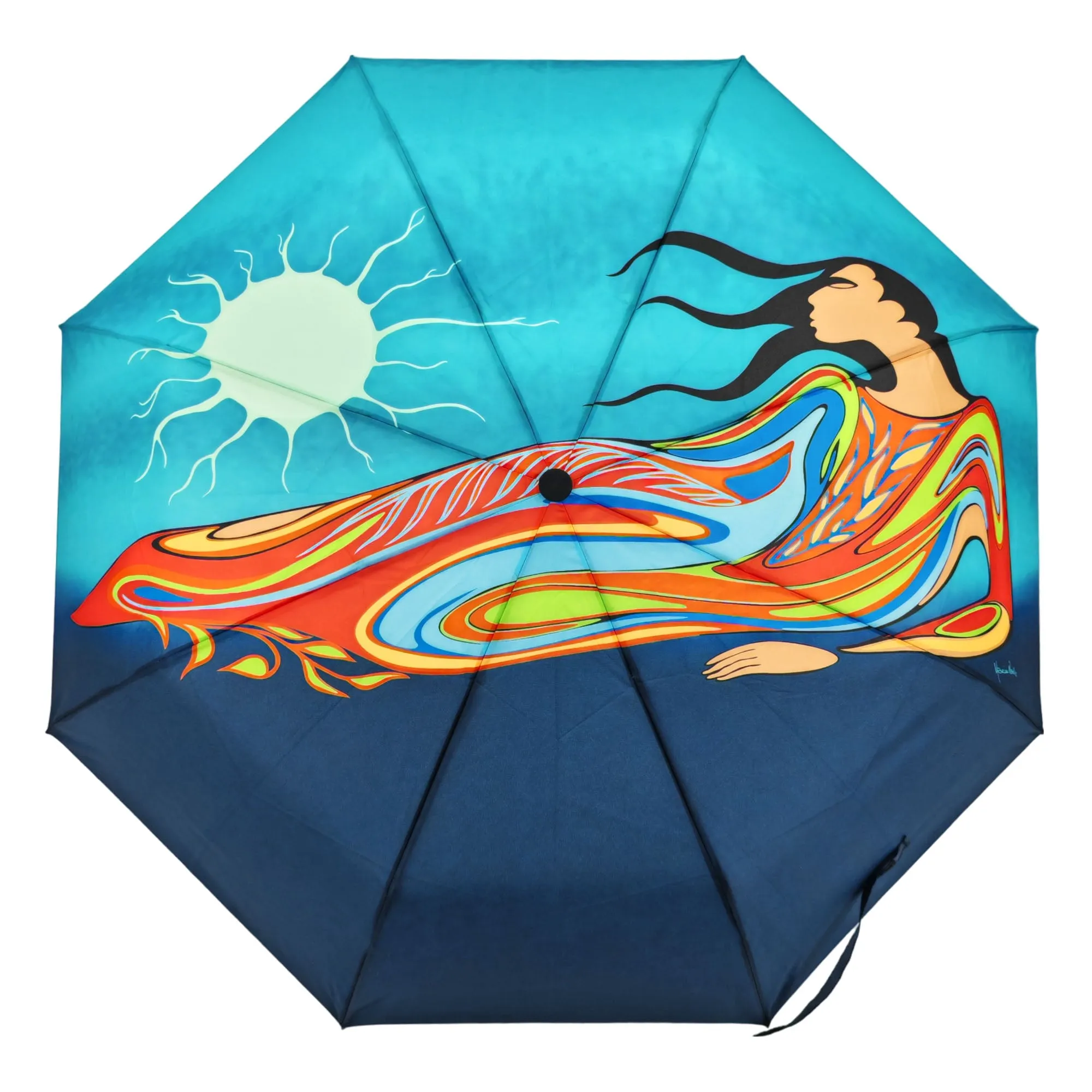 Maxine Noel Mother Earth Collapsible Umbrella