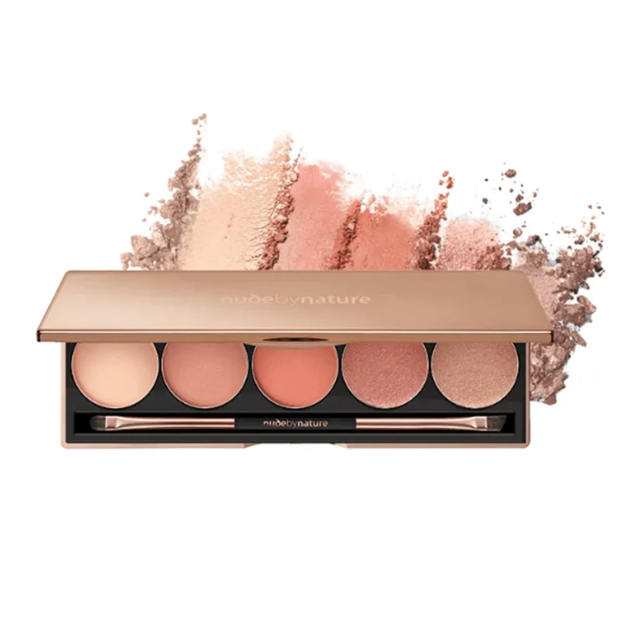 Nude by Nature Natural Eye Palette - Peach