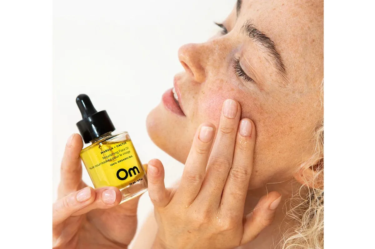 Om Organics | Marula   Cactus Nourishing Face Oil