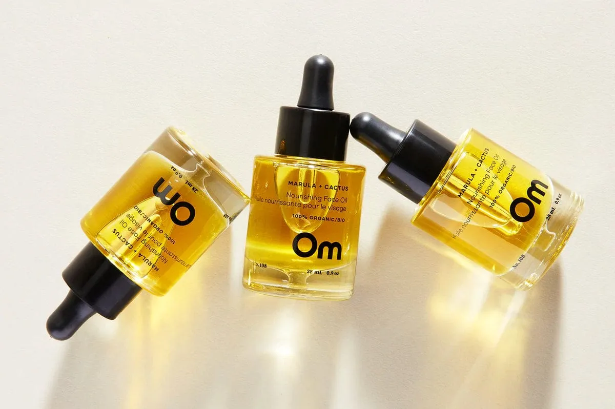 Om Organics | Marula   Cactus Nourishing Face Oil