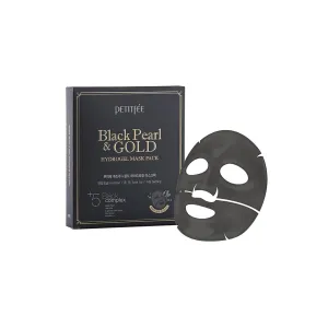 Petitfee Black Pearl & Gold Hydrogel Mask Pack