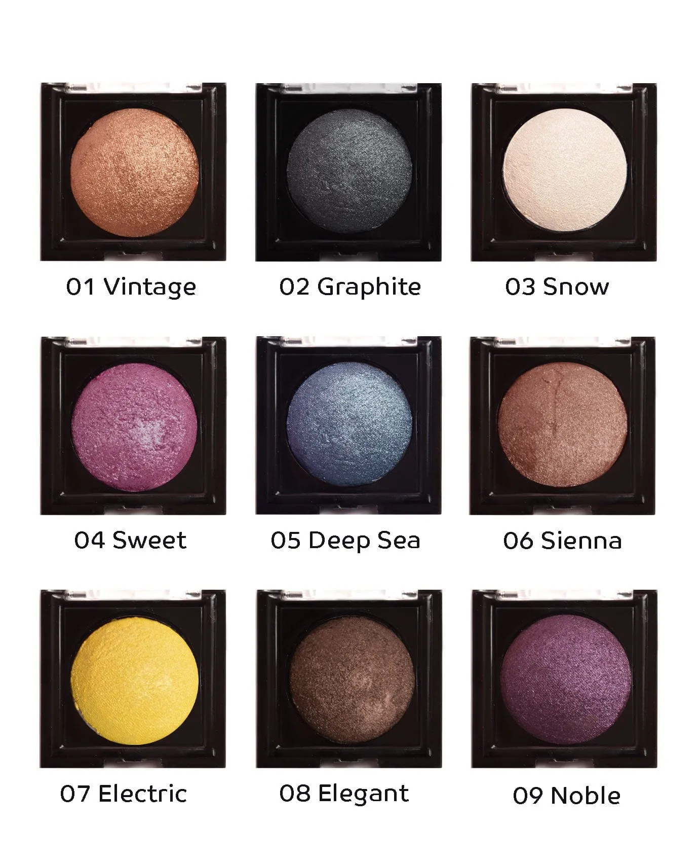 Princessa Wet / Dry Baked Eyeshadows A