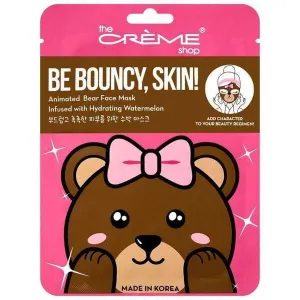 The Creme Shop Be Bouncy, Skin! Animated Bear Face Mask - Hydrating Watermelon