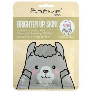 The Creme Shop Brighten Up, Skin! Animated Llama Face Mask