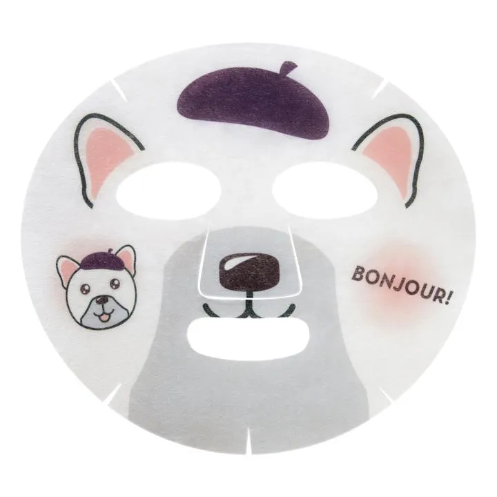 The Creme ShopPlump Up, Skin! Animated French Bulldog Mask - Rejuvenating Collagen