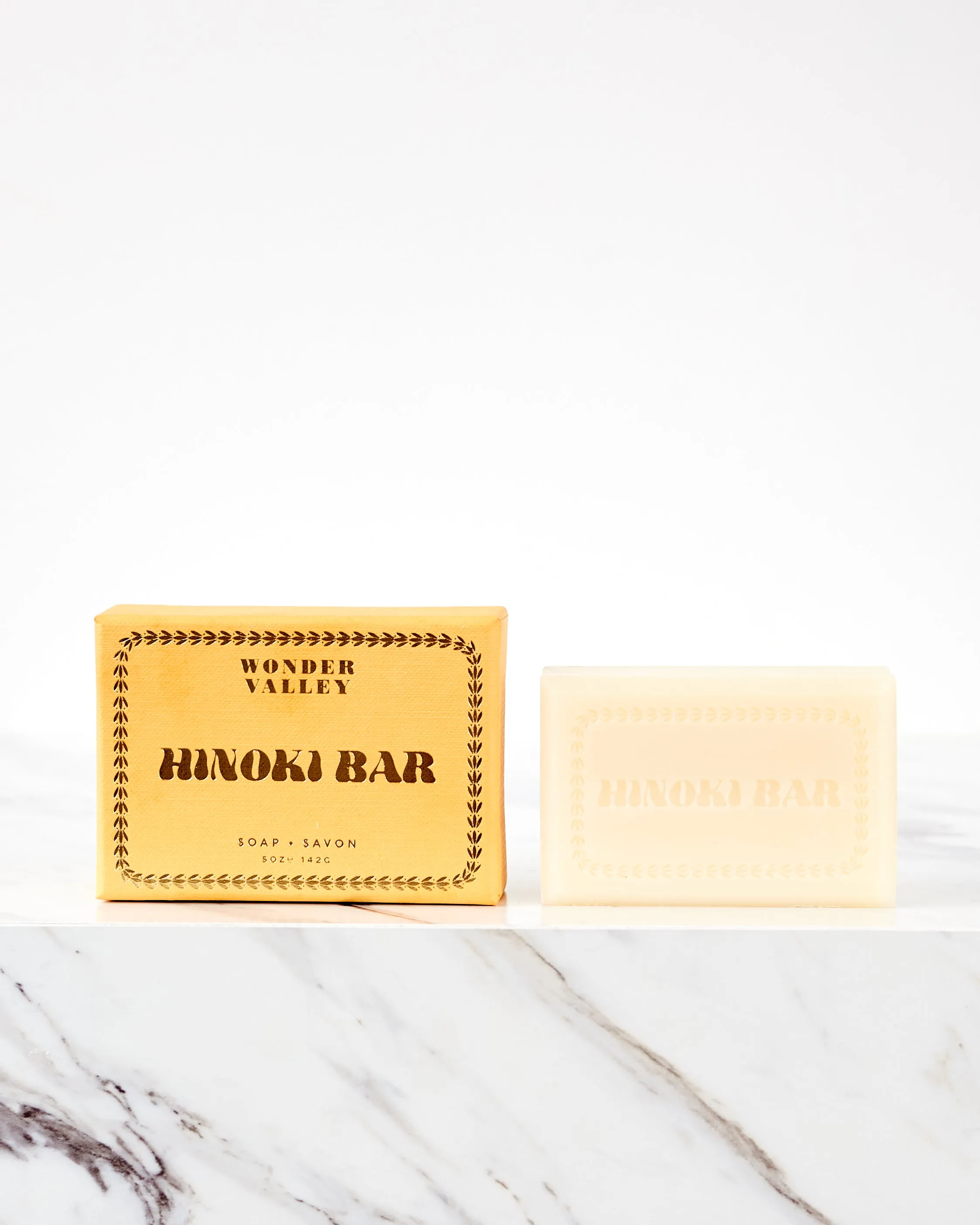 Wonder Valley Hinoki Oil Bar Soap